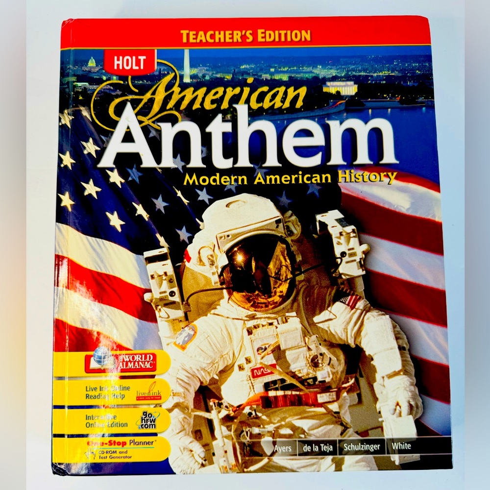 HOLT AMERICAN ANTHEM MODERN AMERICAN HISTORY-Teachers Edition Homeschool